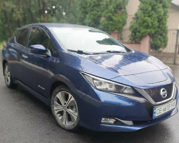 Синий Ниссан Лиф, объемом двигателя 0 л и пробегом 60 тыс. км за 13500 $, фото 1 на Automoto.ua