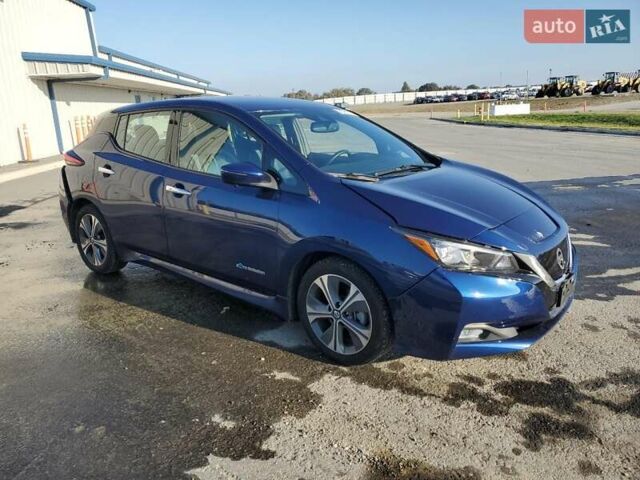 Синий Ниссан Лиф, объемом двигателя 0 л и пробегом 75 тыс. км за 3400 $, фото 3 на Automoto.ua