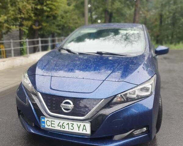 Синий Ниссан Лиф, объемом двигателя 0 л и пробегом 60 тыс. км за 13500 $, фото 2 на Automoto.ua