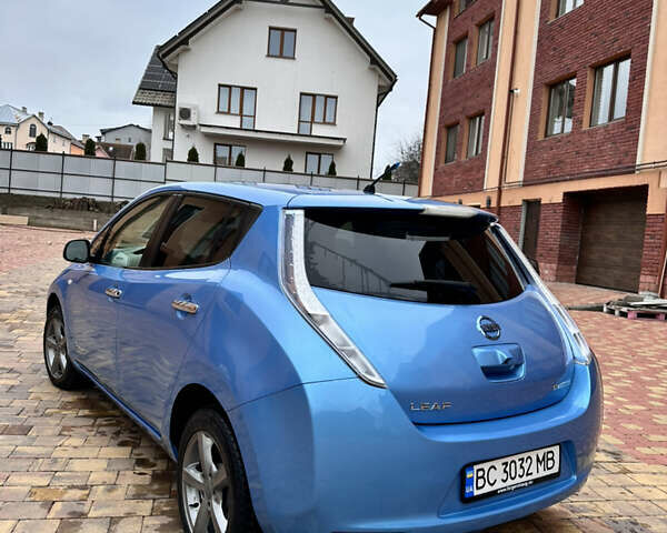 Синий Ниссан Лиф, объемом двигателя 0 л и пробегом 156 тыс. км за 9499 $, фото 8 на Automoto.ua