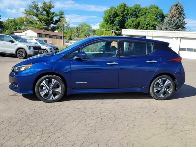 Синий Ниссан Лиф, объемом двигателя 0 л и пробегом 42 тыс. км за 6400 $, фото 3 на Automoto.ua