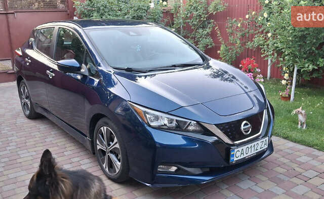 Синий Ниссан Лиф, объемом двигателя 0 л и пробегом 43 тыс. км за 17750 $, фото 9 на Automoto.ua