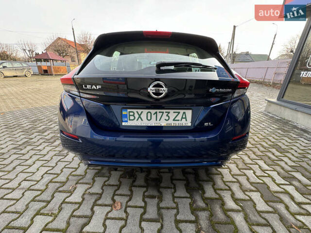 Синий Ниссан Лиф, объемом двигателя 0 л и пробегом 18 тыс. км за 13500 $, фото 13 на Automoto.ua