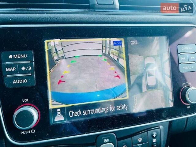Синий Ниссан Лиф, объемом двигателя 0 л и пробегом 47 тыс. км за 14380 $, фото 15 на Automoto.ua