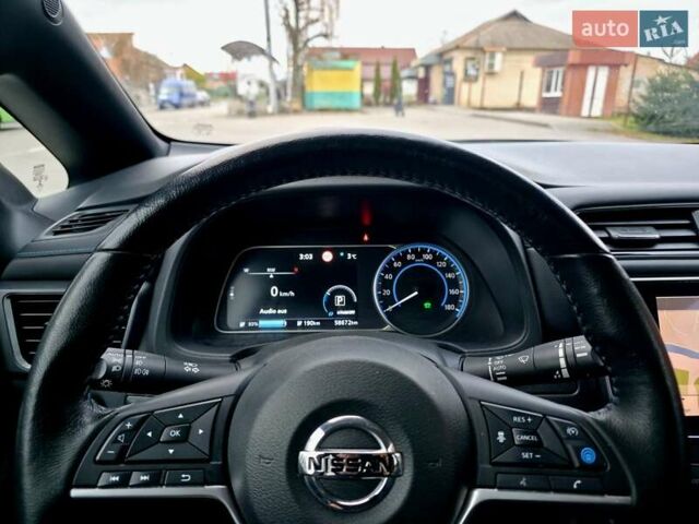 Синий Ниссан Лиф, объемом двигателя 0 л и пробегом 57 тыс. км за 14500 $, фото 11 на Automoto.ua