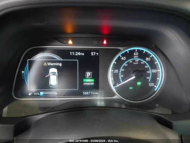 Синий Ниссан Лиф, объемом двигателя 0 л и пробегом 58 тыс. км за 7000 $, фото 18 на Automoto.ua