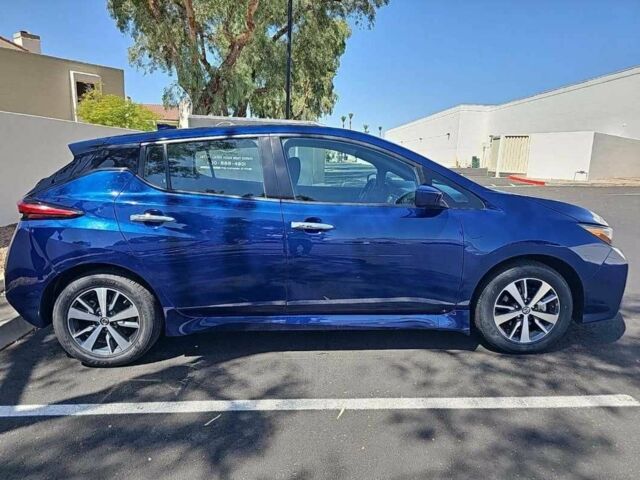 Синий Ниссан Лиф, объемом двигателя 0 л и пробегом 49 тыс. км за 8600 $, фото 1 на Automoto.ua