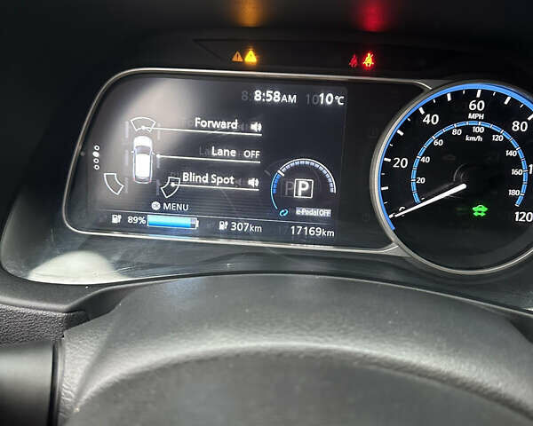 Синий Ниссан Лиф, объемом двигателя 0 л и пробегом 18 тыс. км за 21000 $, фото 5 на Automoto.ua