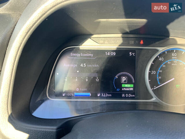 Синій Ніссан Ліф, об'ємом двигуна 0 л та пробігом 55 тис. км за 17000 $, фото 20 на Automoto.ua