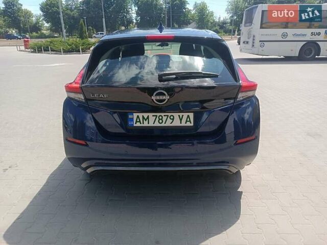 Синий Ниссан Лиф, объемом двигателя 0 л и пробегом 12 тыс. км за 16300 $, фото 5 на Automoto.ua