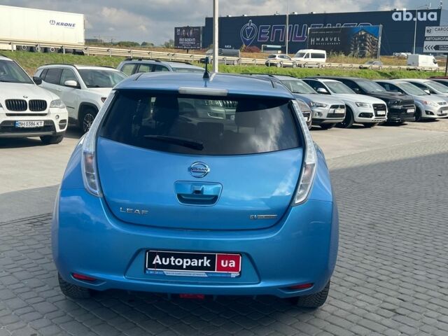 Синій Ніссан Ліф, об'ємом двигуна 0 л та пробігом 82 тис. км за 6090 $, фото 5 на Automoto.ua