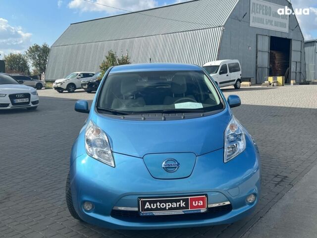Синій Ніссан Ліф, об'ємом двигуна 0 л та пробігом 82 тис. км за 6090 $, фото 10 на Automoto.ua
