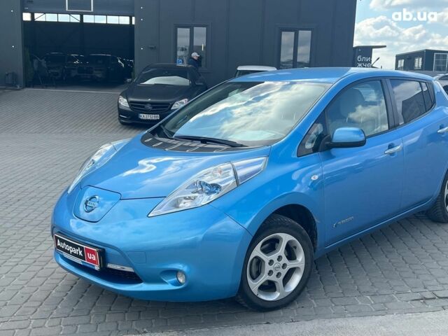 Синій Ніссан Ліф, об'ємом двигуна 0 л та пробігом 82 тис. км за 6090 $, фото 1 на Automoto.ua