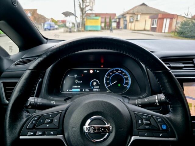 Синій Ніссан Ліф, об'ємом двигуна 0 л та пробігом 57 тис. км за 14500 $, фото 11 на Automoto.ua