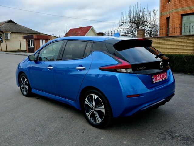 Синій Ніссан Ліф, об'ємом двигуна 0 л та пробігом 57 тис. км за 14500 $, фото 3 на Automoto.ua