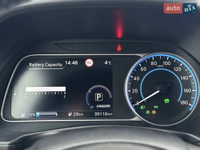 Зеленый Ниссан Лиф, объемом двигателя 0 л и пробегом 99 тыс. км за 11990 $, фото 12 на Automoto.ua