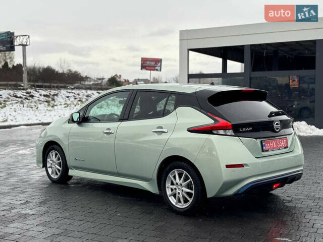 Зеленый Ниссан Лиф, объемом двигателя 0 л и пробегом 99 тыс. км за 11990 $, фото 3 на Automoto.ua