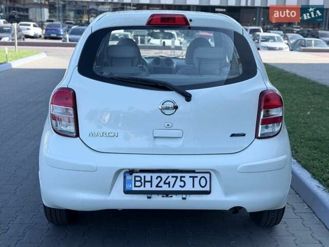 Белый Ниссан Марч, объемом двигателя 1.2 л и пробегом 87 тыс. км за 7700 $, фото 5 на Automoto.ua