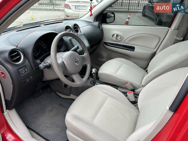Красный Ниссан Марч, объемом двигателя 1.2 л и пробегом 56 тыс. км за 6800 $, фото 13 на Automoto.ua