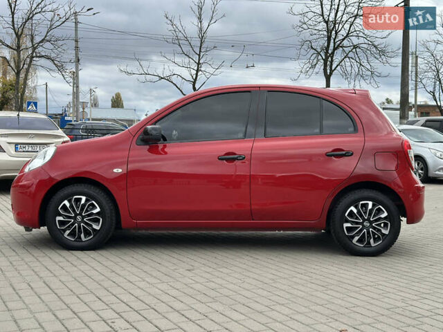 Красный Ниссан Марч, объемом двигателя 1.2 л и пробегом 56 тыс. км за 6800 $, фото 5 на Automoto.ua