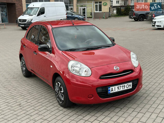 Красный Ниссан Марч, объемом двигателя 1.2 л и пробегом 56 тыс. км за 6800 $, фото 2 на Automoto.ua