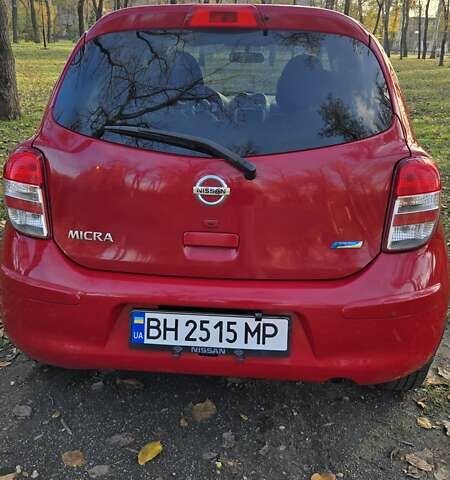 Красный Ниссан Марч, объемом двигателя 1.2 л и пробегом 116 тыс. км за 7000 $, фото 1 на Automoto.ua