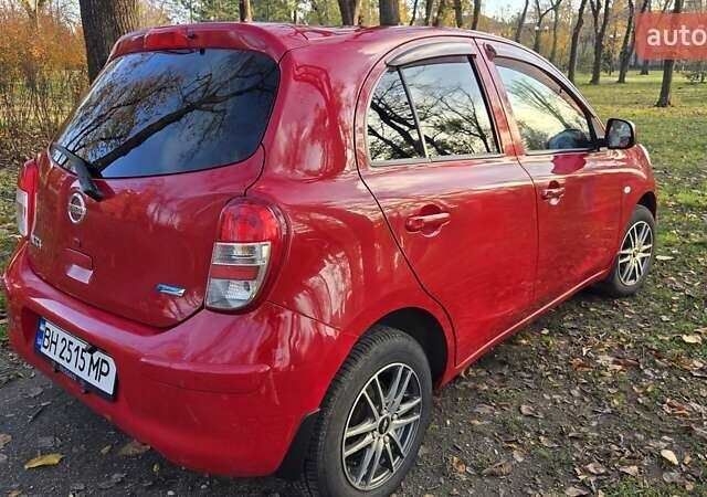 Красный Ниссан Марч, объемом двигателя 1.2 л и пробегом 116 тыс. км за 7000 $, фото 2 на Automoto.ua