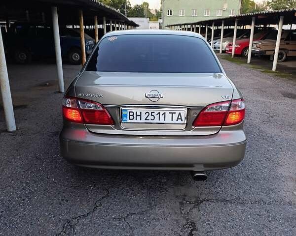 Бежевый Ниссан Максима, объемом двигателя 2 л и пробегом 280 тыс. км за 3500 $, фото 3 на Automoto.ua