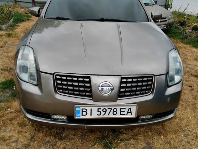 Бежевый Ниссан Максима, объемом двигателя 3.5 л и пробегом 320 тыс. км за 4500 $, фото 1 на Automoto.ua