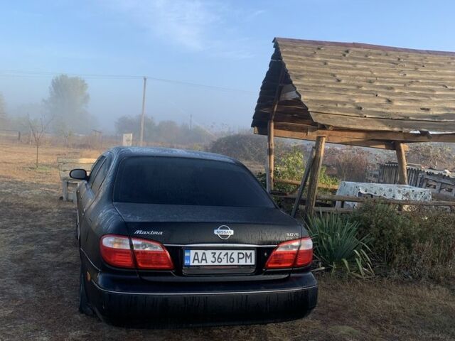 Черный Ниссан Максима, объемом двигателя 3 л и пробегом 317 тыс. км за 2300 $, фото 2 на Automoto.ua