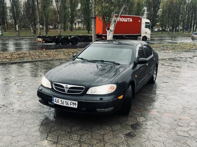 Черный Ниссан Максима, объемом двигателя 3 л и пробегом 317 тыс. км за 2300 $, фото 1 на Automoto.ua