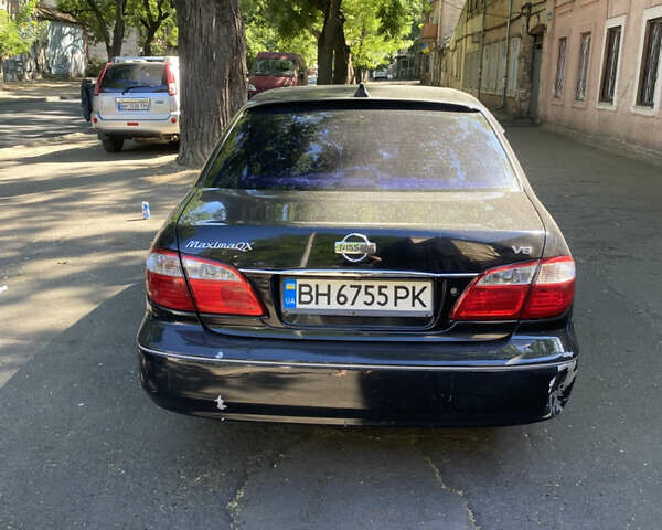 Ніссан Максіма 2001 у Одесі на Automoto.ua Чорний Ніссан Максіма, об'ємом двигуна 2 л та пробігом 378 тис. км за 3500 $, фото 2 на Automoto.ua