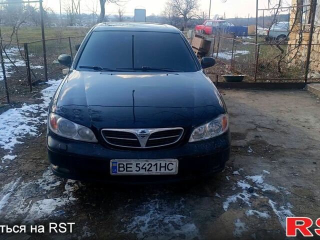 Черный Ниссан Максима, объемом двигателя 2 л и пробегом 380 тыс. км за 4000 $, фото 1 на Automoto.ua