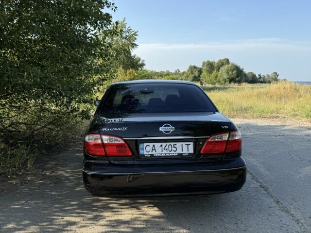 Черный Ниссан Максима, объемом двигателя 2 л и пробегом 330 тыс. км за 3000 $, фото 4 на Automoto.ua