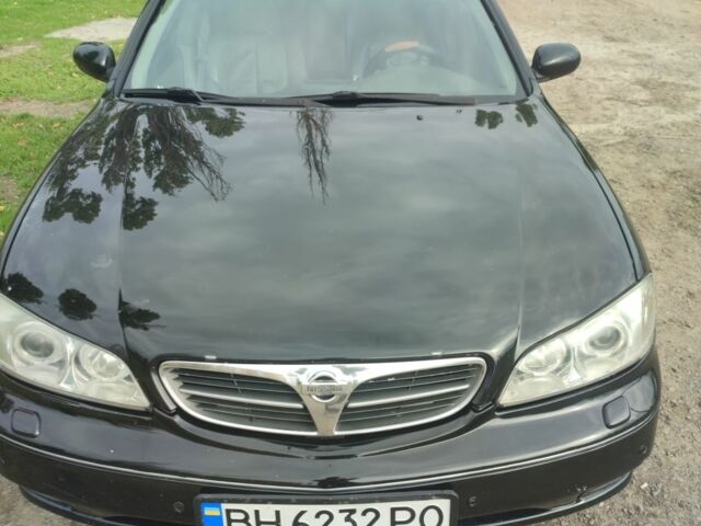 Черный Ниссан Максима, объемом двигателя 3 л и пробегом 300 тыс. км за 3450 $, фото 1 на Automoto.ua