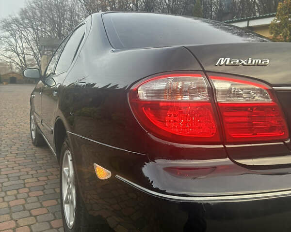 Черный Ниссан Максима, объемом двигателя 3 л и пробегом 323 тыс. км за 5799 $, фото 14 на Automoto.ua