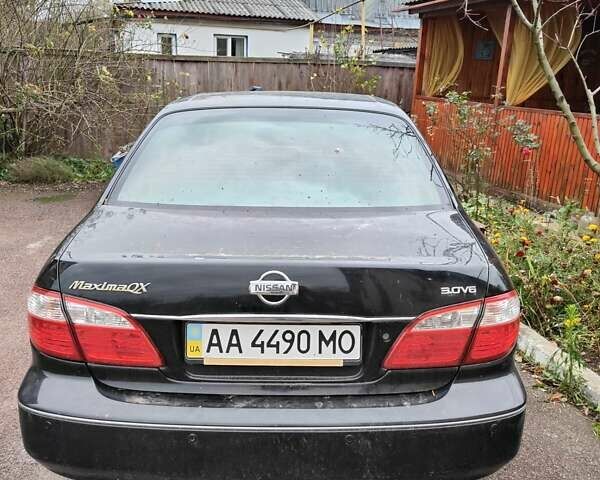 Черный Ниссан Максима, объемом двигателя 3 л и пробегом 320 тыс. км за 3500 $, фото 6 на Automoto.ua