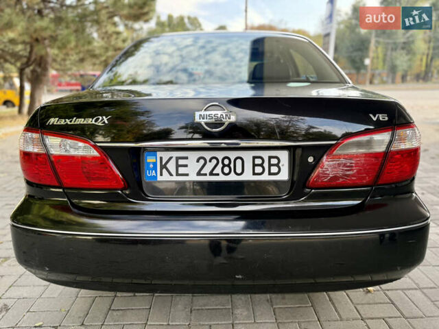 Ниссан Максима 2004 в Днепре (Днепропетровске) на Automoto.ua Черный Ниссан Максима, объемом двигателя 2 л и пробегом 92 тыс. км за 5900 $, фото 12 на Automoto.ua