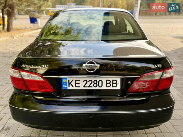 Ниссан Максима 2004 в Днепре (Днепропетровске) на Automoto.ua Черный Ниссан Максима, объемом двигателя 2 л и пробегом 92 тыс. км за 5900 $, фото 13 на Automoto.ua