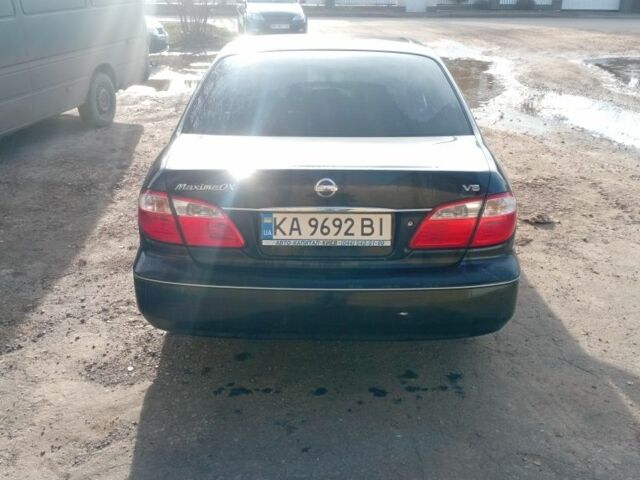 Чорний Ніссан Максіма, об'ємом двигуна 2 л та пробігом 300 тис. км за 1500 $, фото 3 на Automoto.ua