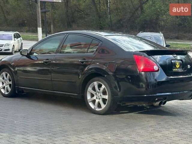 Черный Ниссан Максима, объемом двигателя 3.5 л и пробегом 222 тыс. км за 6300 $, фото 3 на Automoto.ua