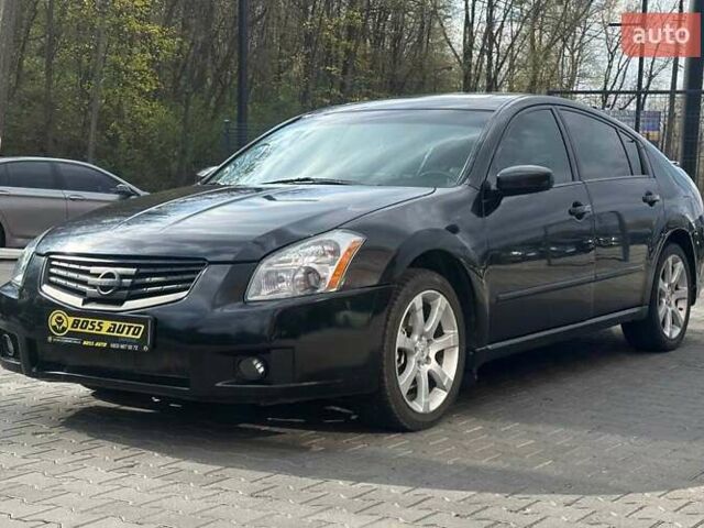 Черный Ниссан Максима, объемом двигателя 3.5 л и пробегом 222 тыс. км за 6300 $, фото 2 на Automoto.ua