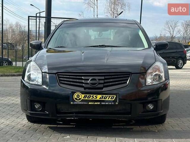 Черный Ниссан Максима, объемом двигателя 3.5 л и пробегом 222 тыс. км за 6300 $, фото 1 на Automoto.ua