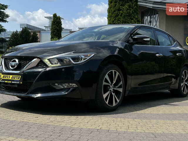 Черный Ниссан Максима, объемом двигателя 3.5 л и пробегом 51 тыс. км за 15499 $, фото 2 на Automoto.ua