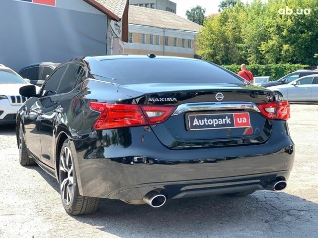 Черный Ниссан Максима, объемом двигателя 3.5 л и пробегом 140 тыс. км за 15890 $, фото 6 на Automoto.ua