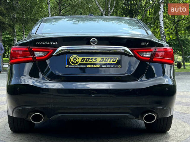 Черный Ниссан Максима, объемом двигателя 3.5 л и пробегом 51 тыс. км за 15499 $, фото 5 на Automoto.ua