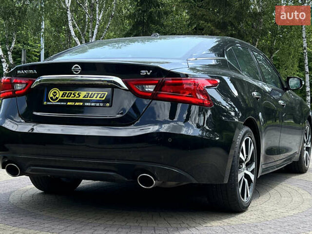 Черный Ниссан Максима, объемом двигателя 3.5 л и пробегом 51 тыс. км за 15499 $, фото 6 на Automoto.ua