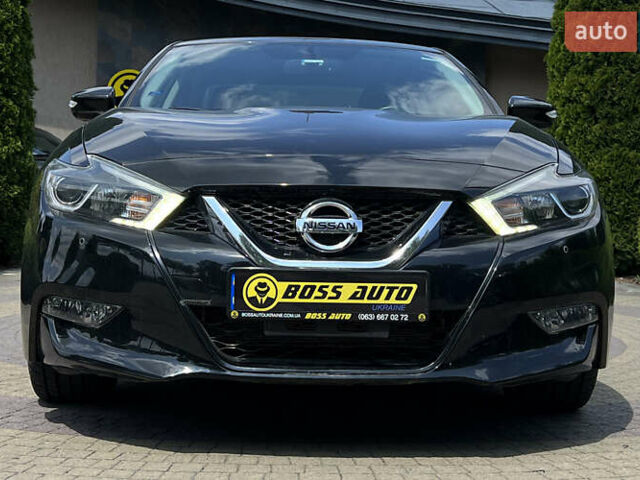 Черный Ниссан Максима, объемом двигателя 3.5 л и пробегом 51 тыс. км за 15499 $, фото 1 на Automoto.ua