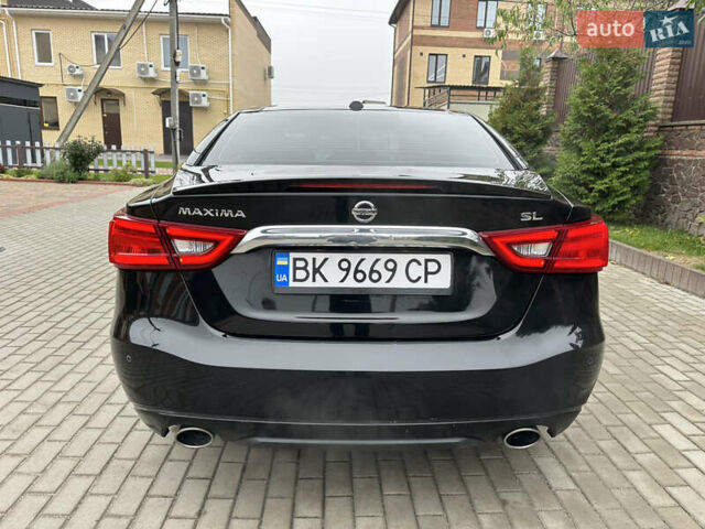 Ніссан Максіма 2017 у Белой Церкве на Automoto.ua Чорний Ніссан Максіма, об'ємом двигуна 3.5 л та пробігом 101 тис. км за 15700 $, фото 5 на Automoto.ua