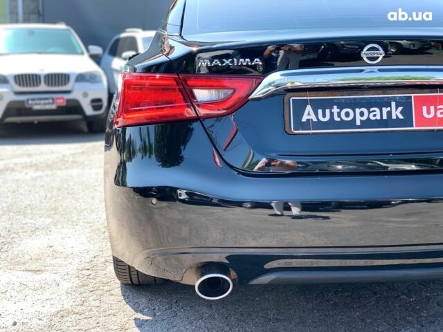 Черный Ниссан Максима, объемом двигателя 3.5 л и пробегом 140 тыс. км за 15890 $, фото 13 на Automoto.ua